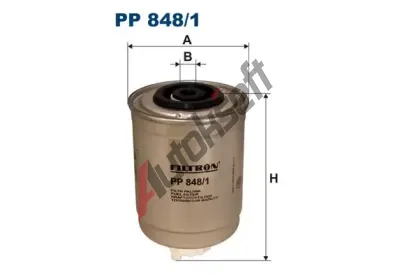FILTRON Palivov filtr FI PP848/1, PP 848/1