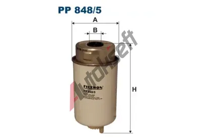 FILTRON Palivov filtr FI PP848/5, PP 848/5