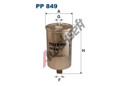FILTRON Palivov filtr FI PP849, PP 849