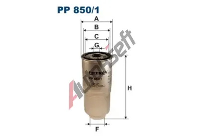 FILTRON Palivov filtr FI PP850/1, PP 850/1