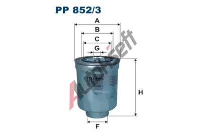FILTRON Palivov filtr FI PP852/3, PP 852/3