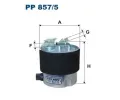 FILTRON Palivov filtr ‐ FI PP857/5