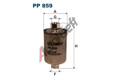 FILTRON Palivov filtr FI PP859, PP 859