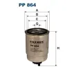 FILTRON Palivov filtr ‐ FI PP864