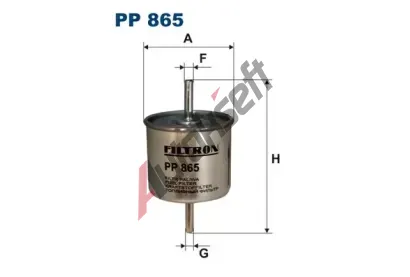 FILTRON Palivov filtr FI PP865, PP 865