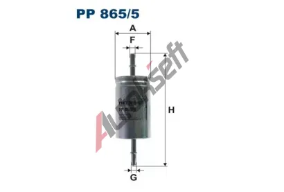 FILTRON Palivov filtr FI PP865/5, PP 865/5