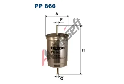FILTRON Palivov filtr FI PP866, PP 866