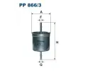 Palivov filtr FILTRON ‐ FI PP866/3