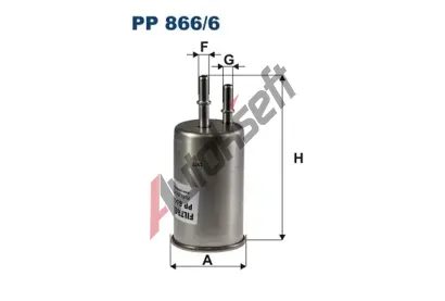 FILTRON Palivov filtr FI PP866/6, PP 866/6