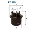 Palivov filtr FILTRON ‐ FI PP869