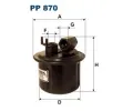 Palivov filtr FILTRON ‐ FI PP870