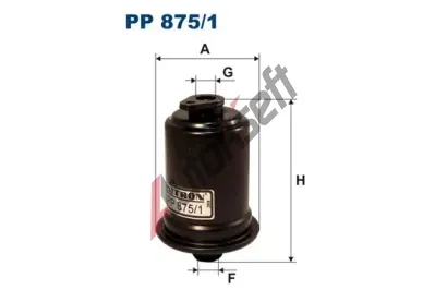 FILTRON Palivov filtr FI PP875/1, PP 875/1