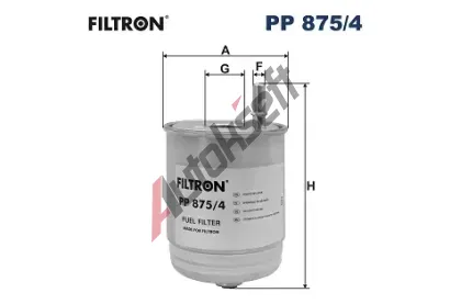 FILTRON Palivov filtr FI PP875/4, PP 875/4