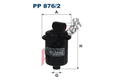 FILTRON Palivov filtr FI PP876/2, PP 876/2
