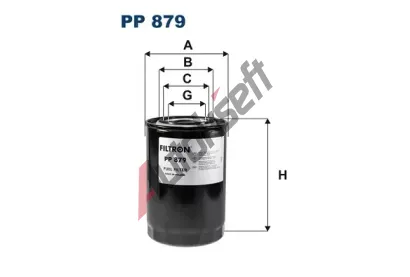 FILTRON Palivov filtr FI PP879, PP 879
