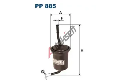FILTRON Palivový filtr FI PP885, PP 885 FILTRON Palivový filtr FI PP885, PP 885
