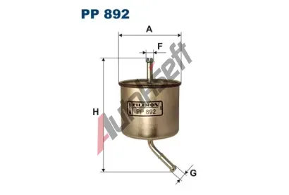 FILTRON Palivov filtr FI PP892, PP 892