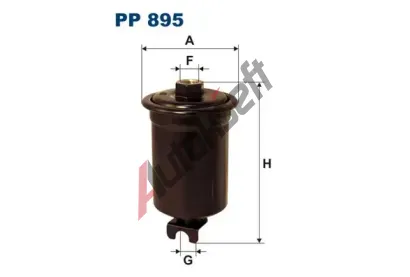 FILTRON Palivov filtr FI PP895, PP 895