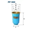 Palivov filtr FILTRON ‐ FI PP900