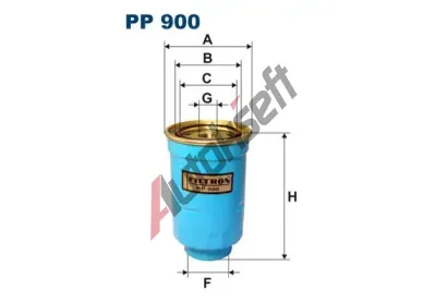 FILTRON Palivov filtr FI PP900, PP 900