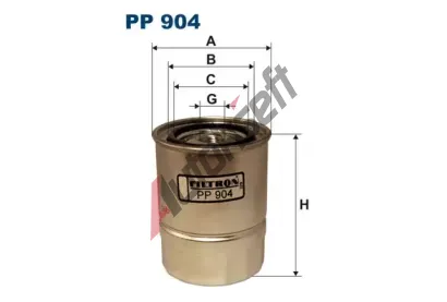 FILTRON Palivov filtr FI PP904, PP 904