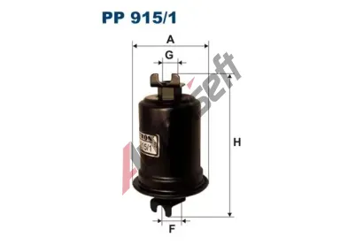 FILTRON Palivov filtr FI PP915/1, PP 915/1