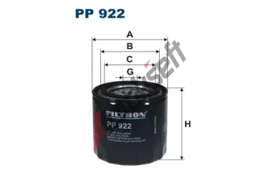 FILTRON Palivov filtr FI PP922, PP 922