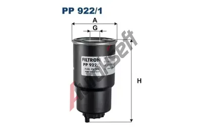 FILTRON Palivov filtr FI PP922/1, PP 922/1