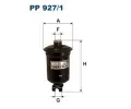 Palivov filtr FILTRON ‐ FI PP927/1