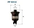 Palivov filtr FILTRON ‐ FI PP931/2