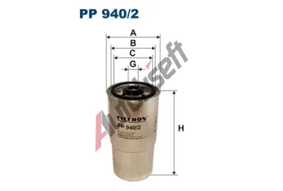 FILTRON Palivov filtr FI PP940/2, PP 940/2