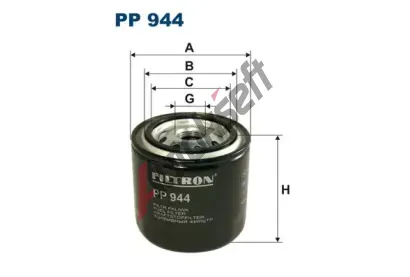FILTRON Palivov filtr FI PP944, PP 944