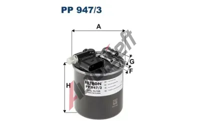 FILTRON Palivov filtr FI PP947/3, PP 947/3