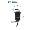 Palivov filtr FILTRON ‐ FI PP949/4