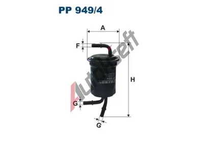 FILTRON Palivov filtr FI PP949/4, PP 949/4
