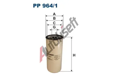 FILTRON Palivov filtr FI PP964/1, PP 964/1