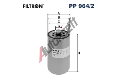 FILTRON Palivov filtr FI PP964/2, PP 964/2