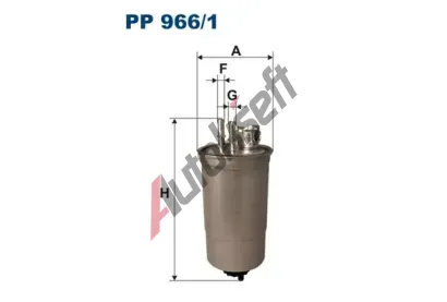 FILTRON Palivov filtr FI PP966/1, PP 966/1