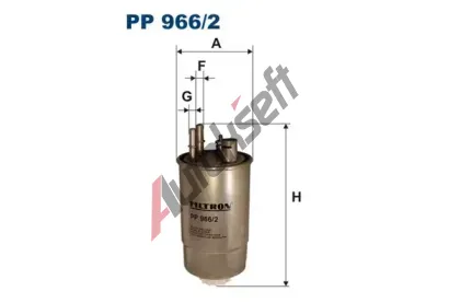 FILTRON Palivov filtr FI PP966/2, PP 966/2