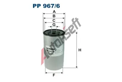 FILTRON Palivov filtr FI PP 967/6, FI PP967/6