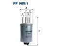 Palivov filtr FILTRON ‐ FI PP969/1