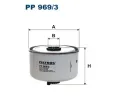 Palivov filtr FILTRON ‐ FI PP969/3