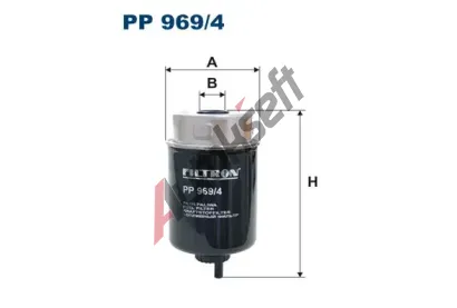 FILTRON Palivov filtr FI PP969/4, PP 969/4