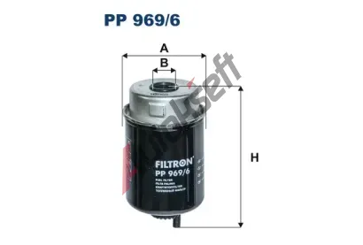 FILTRON Palivov filtr FI PP969/6, FI PP 969/6