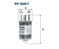 Palivov filtr FILTRON ‐ FI PP969/7