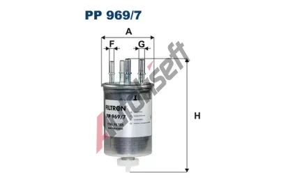 FILTRON Palivov filtr FI PP969/7, PP 969/7