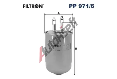 FILTRON Palivov filtr FI PP971/6, PP 971/6