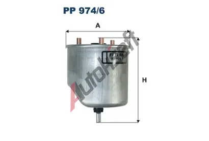 FILTRON Palivov filtr FI PP 974/6, FI PP974/6
