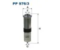 Palivov filtr FILTRON ‐ FI PP976/3
