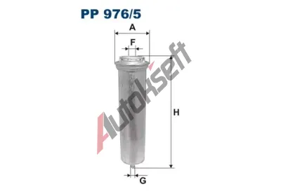 FILTRON Palivov filtr FI PP976/5, PP 976/5